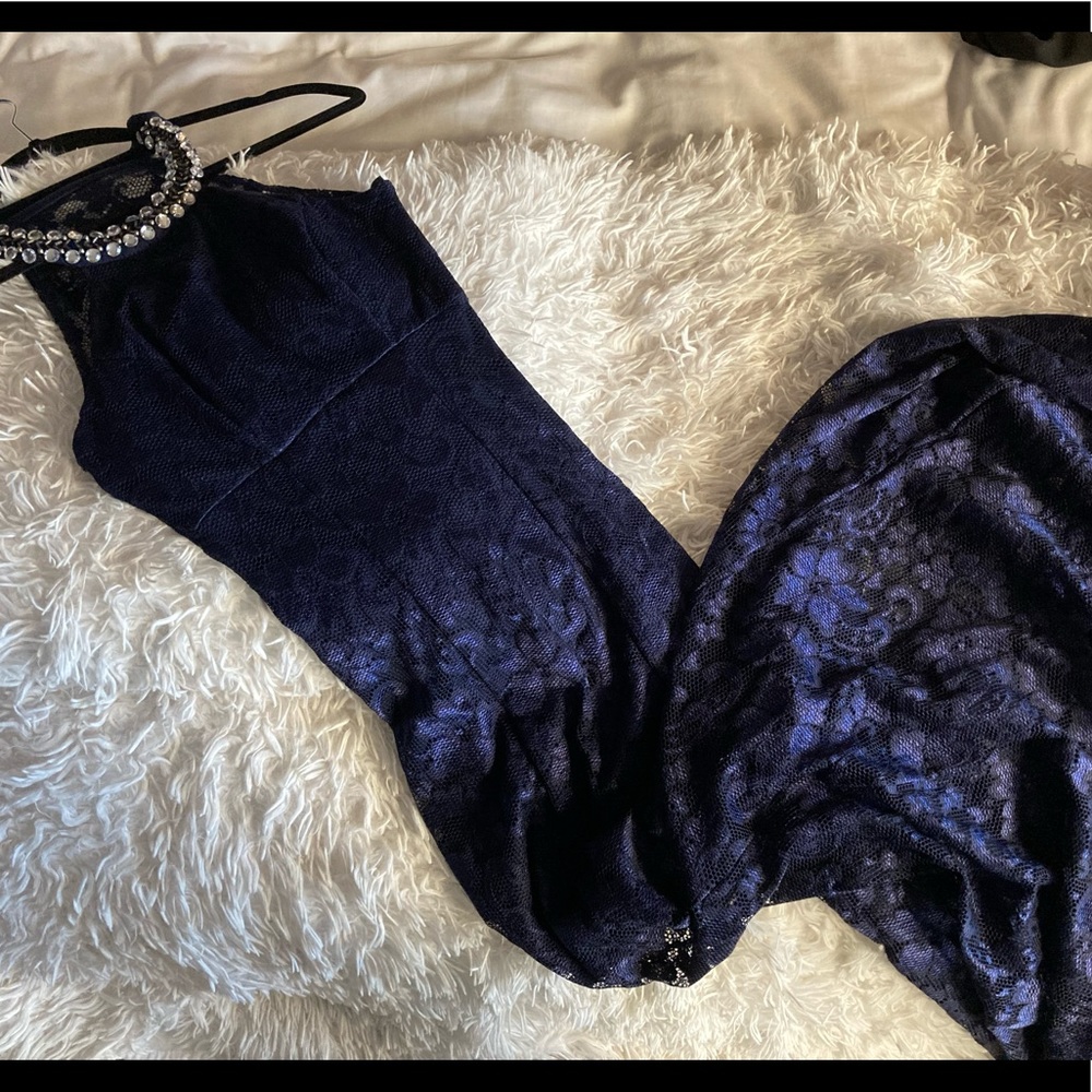Navy Mermaid style Dress